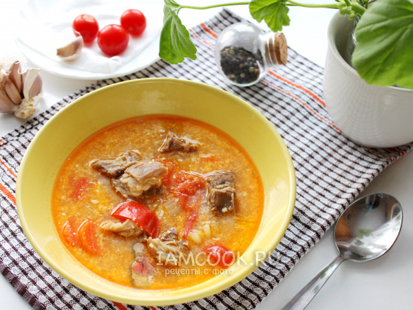 Болгарский суп с бараниной, рецепт с фото