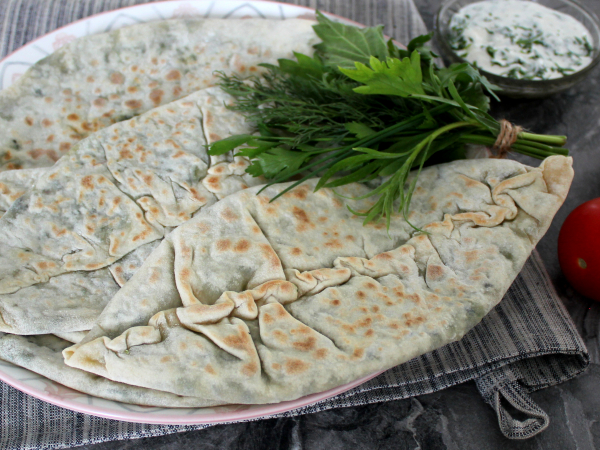Жингялов хац рецепт армянский рецепт с зеленью с фото