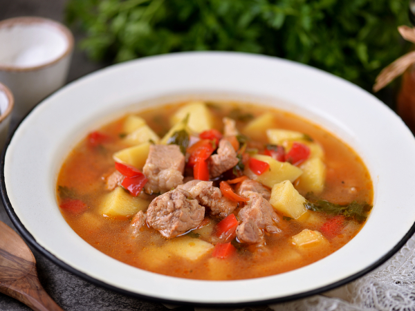 Суп-гуляш из говядины — рецепт с фото пошагово