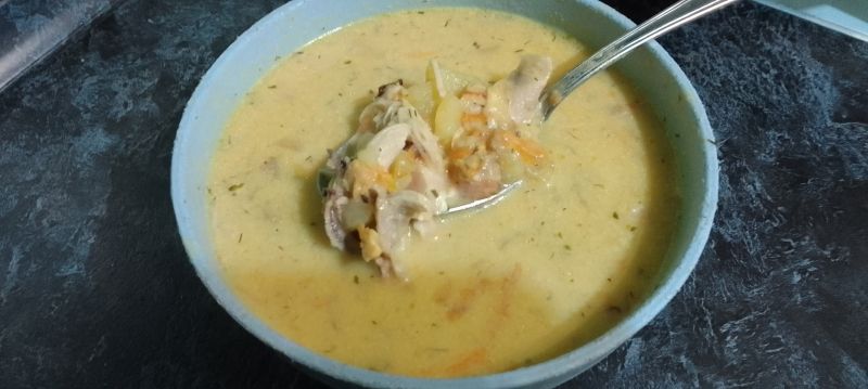 Чаудер с курицей (американский суп) — рецепт с фото пошагово