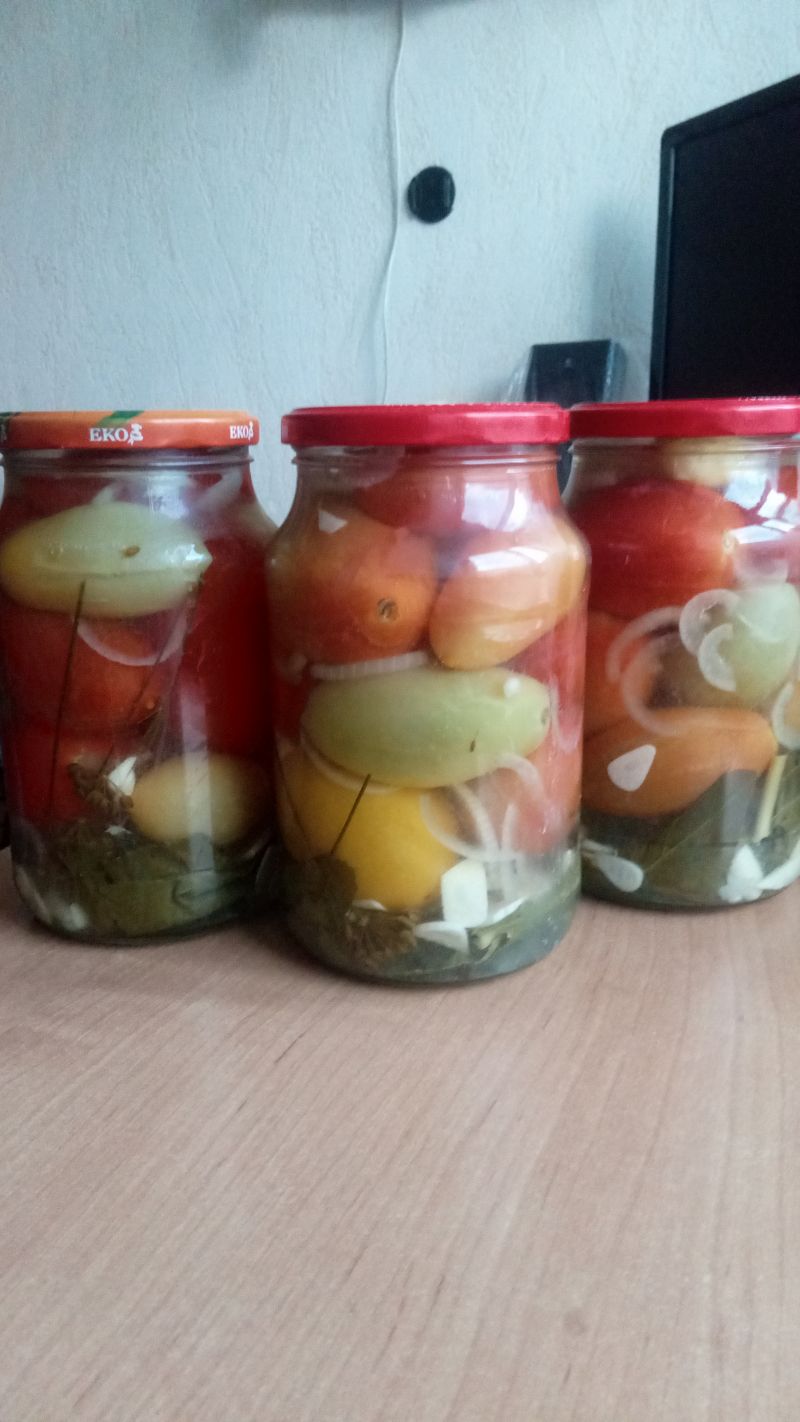 Маринованные зеленые помидоры как в СССР — рецепт с фото пошагово