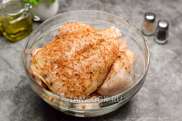 Курица с мандаринами в духовке — пошаговый рецепт приготовления голеней