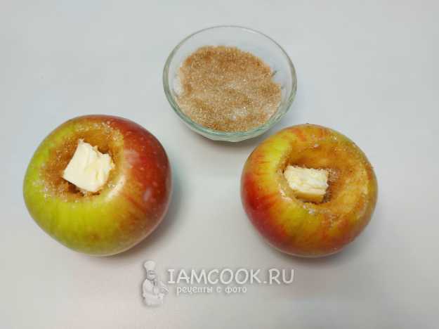 Яблоки с сахаром в микроволновой печи - простой и вкусный рецепт с пошаговыми фото
