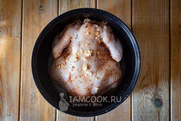 Курица целиком в мультиварке Редмонд — рецепт с фото | Рецепт | Мультиварка, Гурман, Куриные блюда