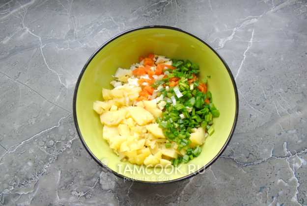 Рыбный салат из хека и овощей – пошаговый рецепт приготовления с фото