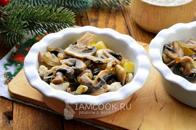 Жульен с грибами и картошкой рецепт с фото, как приготовить на steklorez69.ru