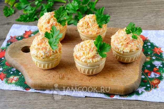 Закуска из творога и корейской моркови – кулинарный рецепт