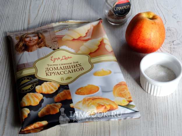 Круассаны с яблоками - рецепт с фото на sushiroom26.ru