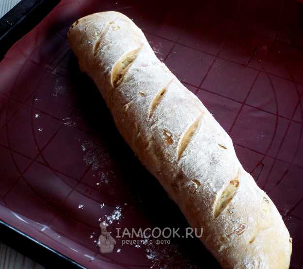 Луковый батон (багет)