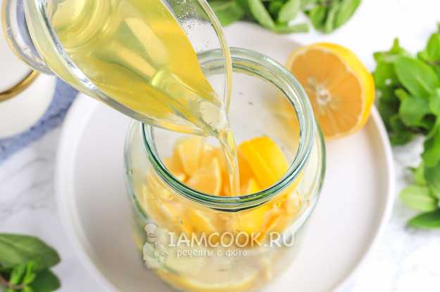 Лимонная настойка на водке - рецепт с фото в домашних условиях