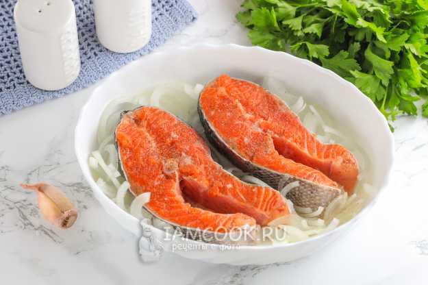 Красная рыба в духовке под сливочным соусом - царское блюдо на праздничный стол