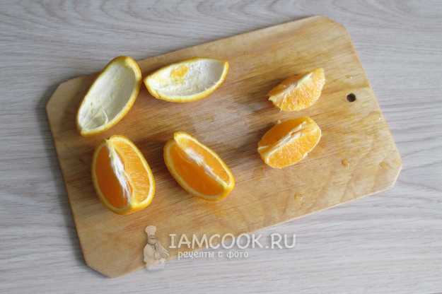 Скумбрия с апельсинами