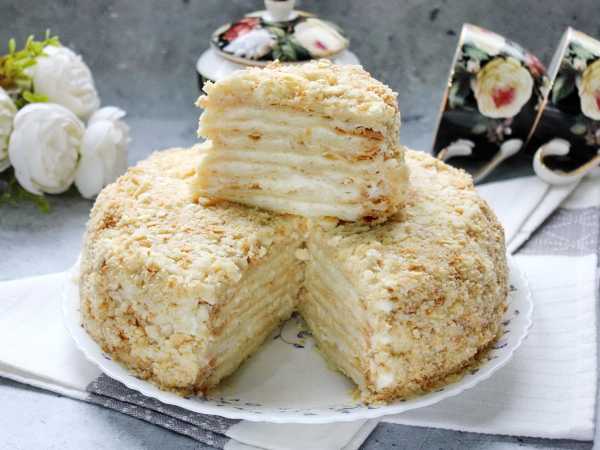 Заварной крем классический для торта Медовик или Наполеон простой рецепт с фото пошагово