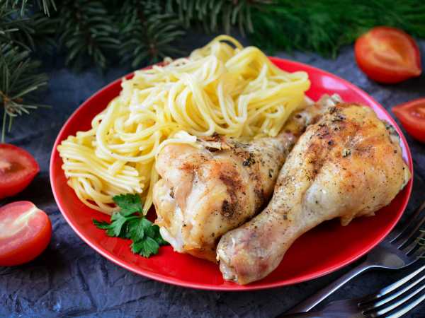 Макароны с курицей и овощами в духовке - Пошаговый рецепт с фото. Вторые блюда. Блюда из макарон