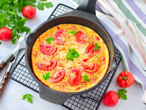 Омлет с овощами – диетический и вкусный рецепт с фото на завтрак