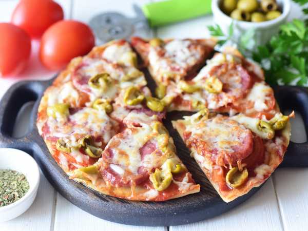 Просто итальянская Пицца - рецепт Видео Кулинарии