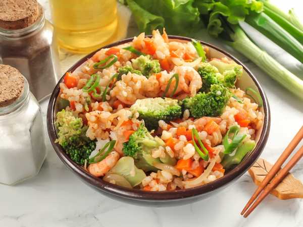 Рис с креветками и овощами вкусный рецепт с фото пошагово и видео - апекс124.рф