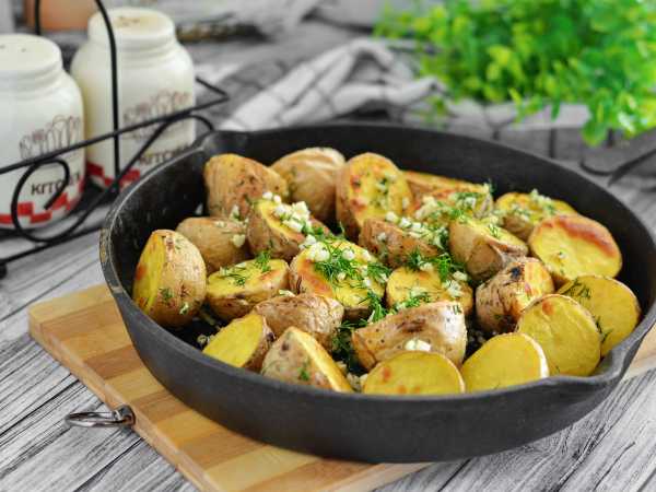 Картошка запеченная с курицей в рукаве – пошаговый рецепт приготовления с фото