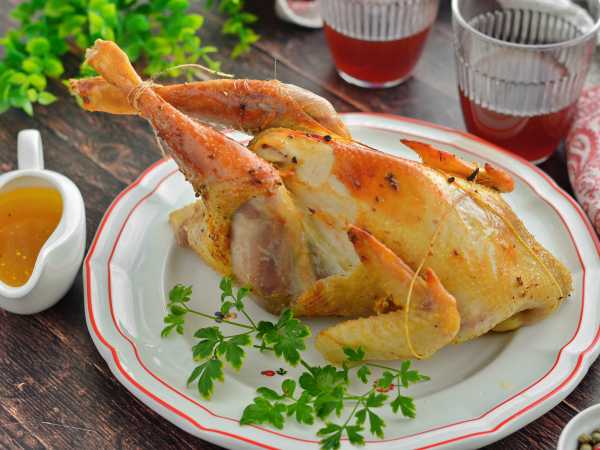 Как приготовить Курица, запеченная в рукаве в духовке - пошаговое описание