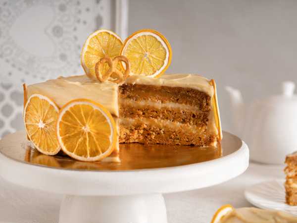 Апельсиновый торт. Пошаговый рецепт с фото