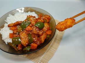 Жареная курица по-корейски