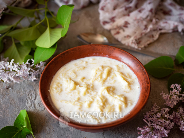 Молочный суп с вермишелью в мультиварке Редмонд, рецепт с фото