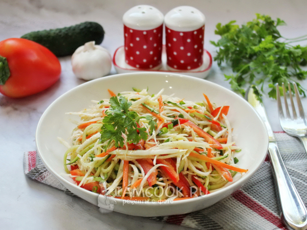 капустный салат долгого хранения | Дзен