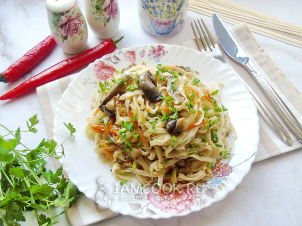 Лапша японская рецепт с фото пошагово | Recipe | Cooking, Ethnic recipes, Food