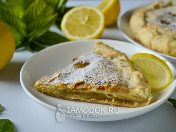 Пирог с лимоном рецепт с фото | Я Поварёнок