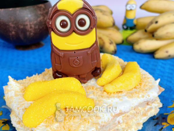 Банановое пирожное, рецепт с фото