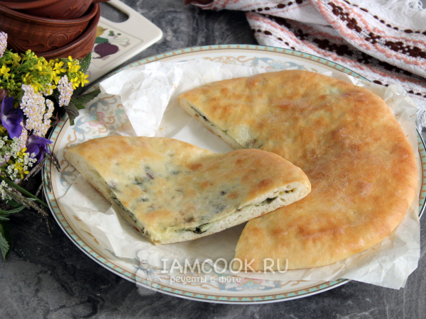 Осетинский пирог с листьями свеклы и сыром – традиционный рецепт пошагово