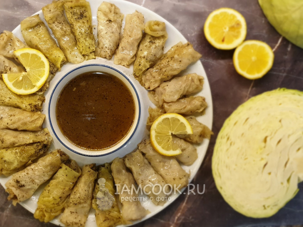 Мальфуф махши (голубцы из капусты по-ливански), рецепт с фото