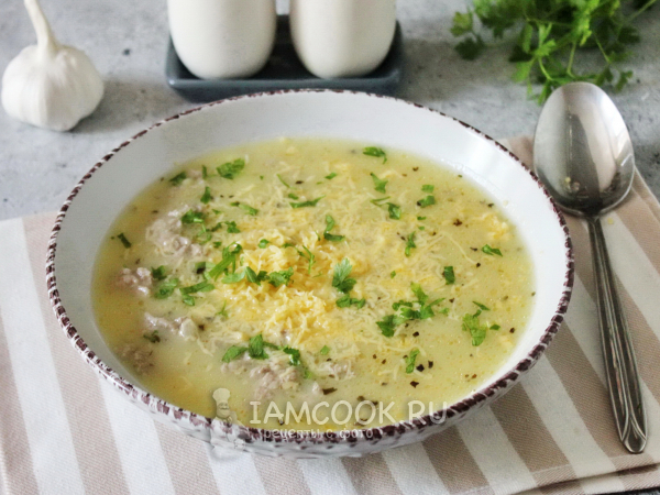 Тосканский суп с фаршем, рецепт с фото