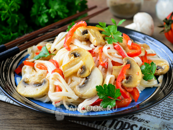 Лапша с грибами постная - Самые вкусные кулинарные рецепты на kormstroytorg.ru