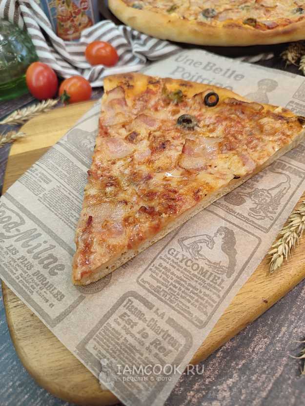 Рецепт Пицца Нью-Йорк - Кухня США | Kitchen727