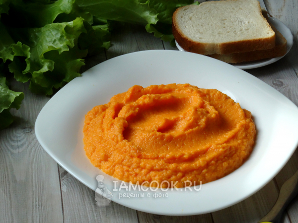 Морковное пюре с картофелем – пошаговый рецепт приготовления с фото