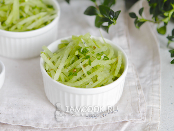 Зеленый салат к плову – пошаговый рецепт приготовления с фото