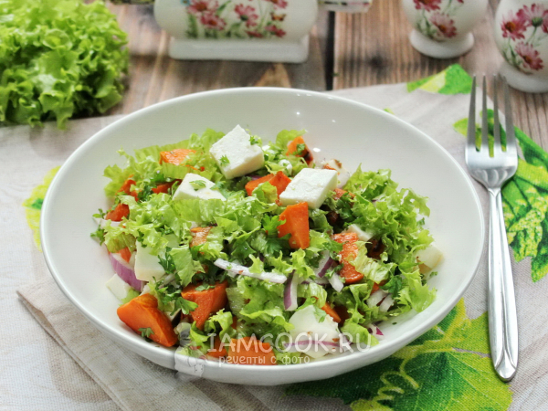 Греческий салат с брынзой: рецепт с фото пошагово | Меню недели