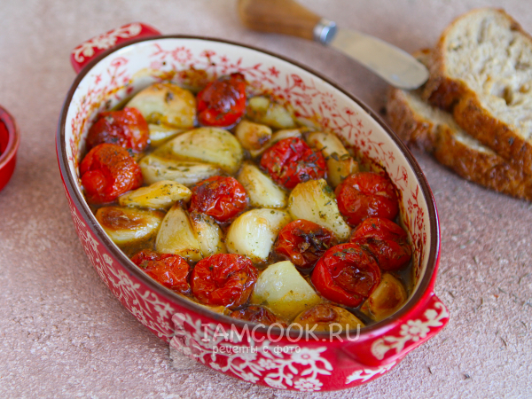 Закуски с помидорами