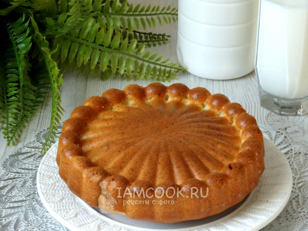 Очень вкусный пирог с бананом в мультиварке, рецепт с фото — paraskevat.ru