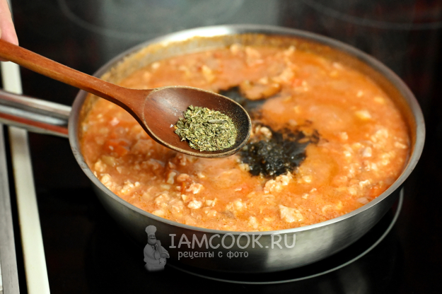 Приправы и специи для болоньезе из индейки