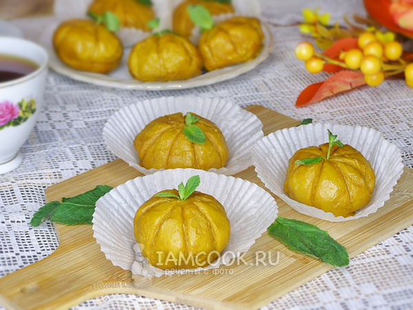 Пирожное «Тыковки», рецепт с фото