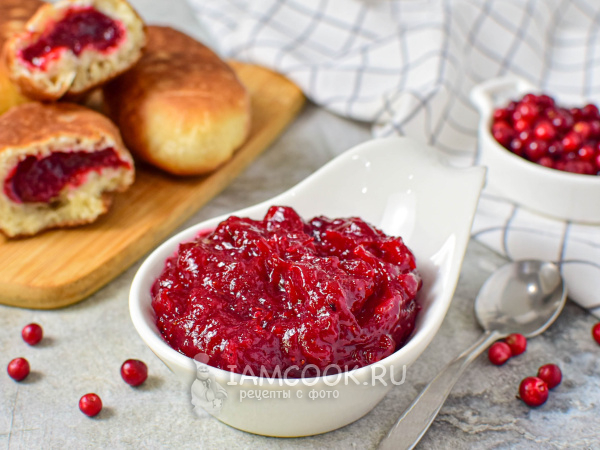 Начинка из брусники для пирожков, рецепт с фото