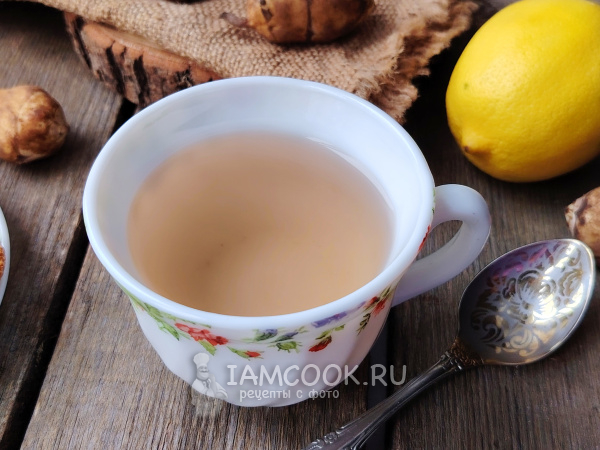 Чай из топинамбура, рецепт с фото