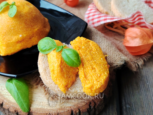 Тыквенный сыр, рецепт с фото