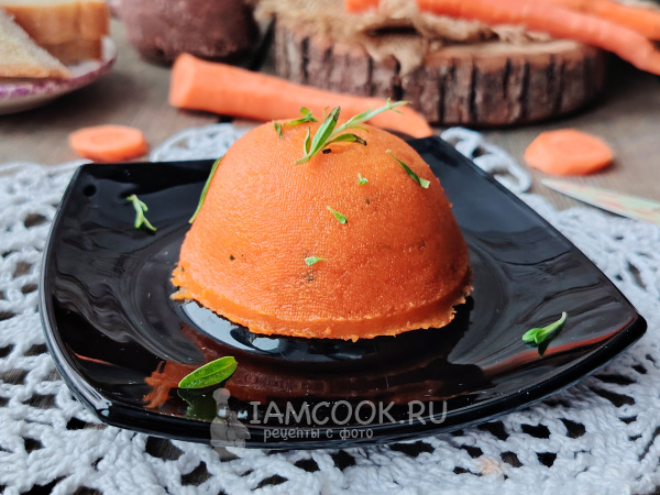 Морковный «сыр» (без молочных продуктов), рецепт с фото