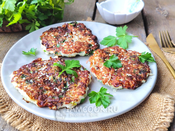 Корейские блинчики из дайкона, рецепт с фото