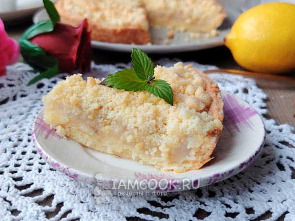 Пирог с топинамбуром, рецепт с фото