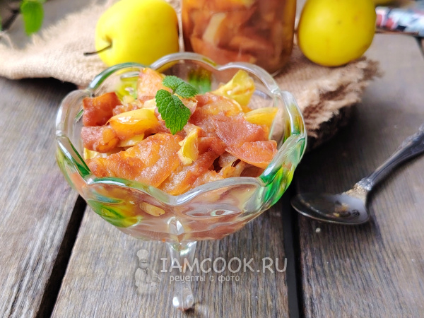 Варенье из яблок без сахара, рецепт с фото