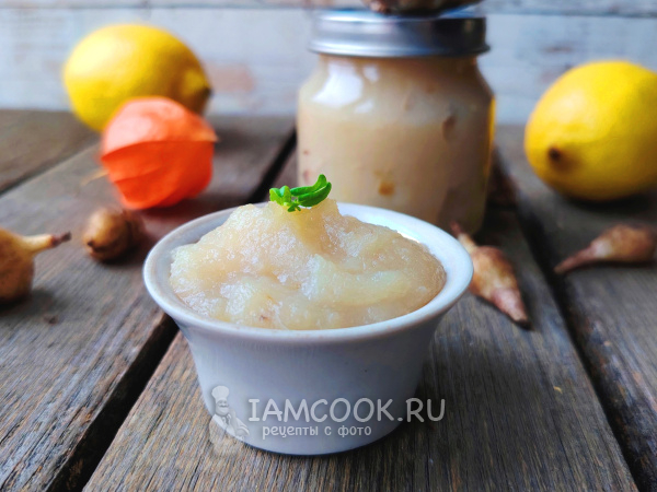 Повидло из топинамбура, рецепт с фото